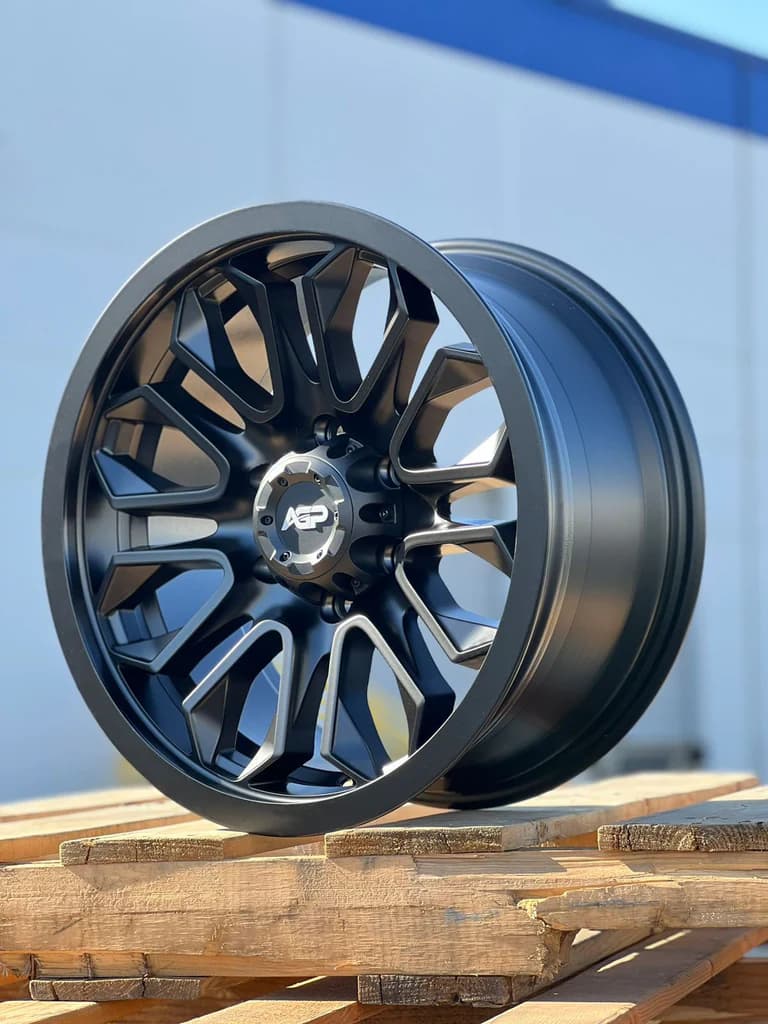 AGP 18x9 AGP HD 304 6x139.7 Matte Black (+12mm) — image 2