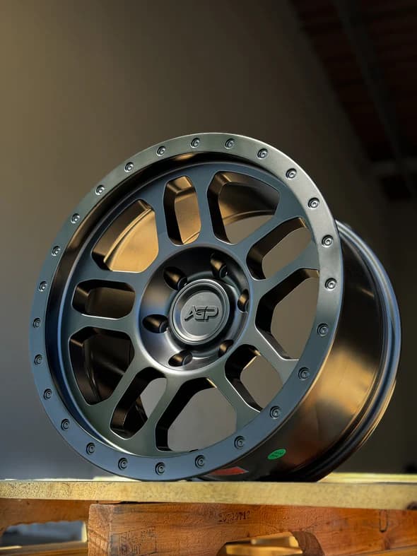 AGP 17x9 AGP TRUX 301 6x139.7 6x5.5 Black (+1mm)