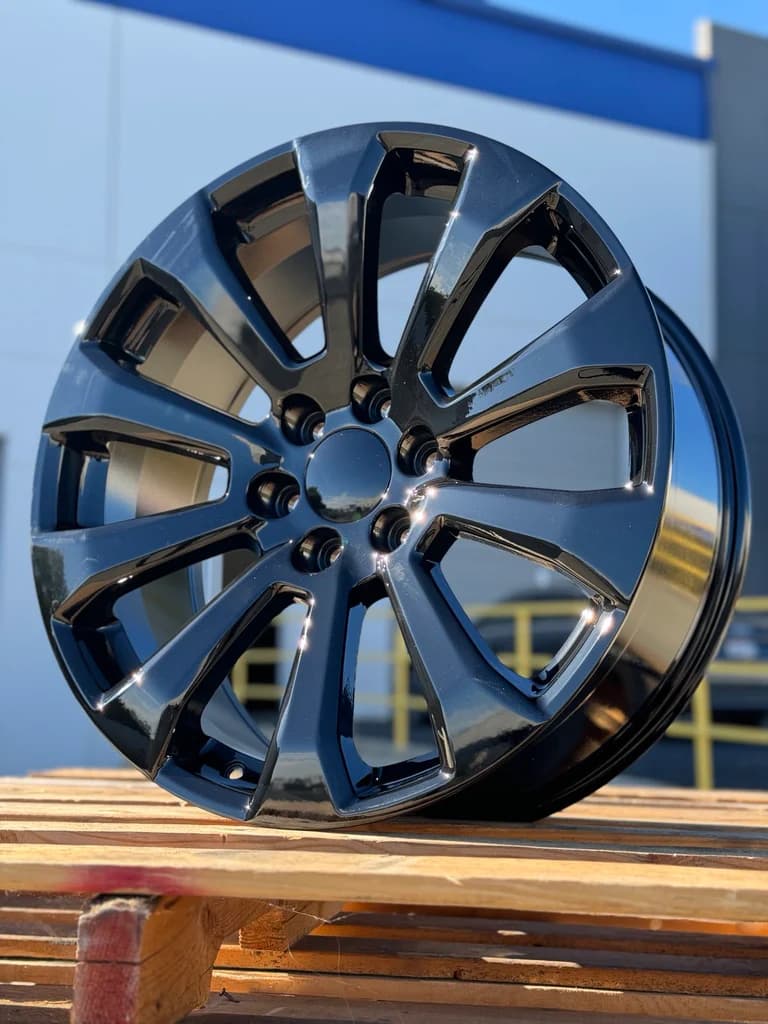 AGP 22x9 Style "115" 6x139.7 6x5.5 Gloss Black (+28mm) — image 2