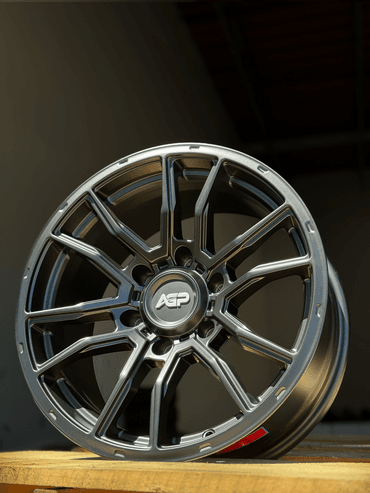 AGP 17x8 306 6x139.7 6x5.5 Matte Black (+5mm)