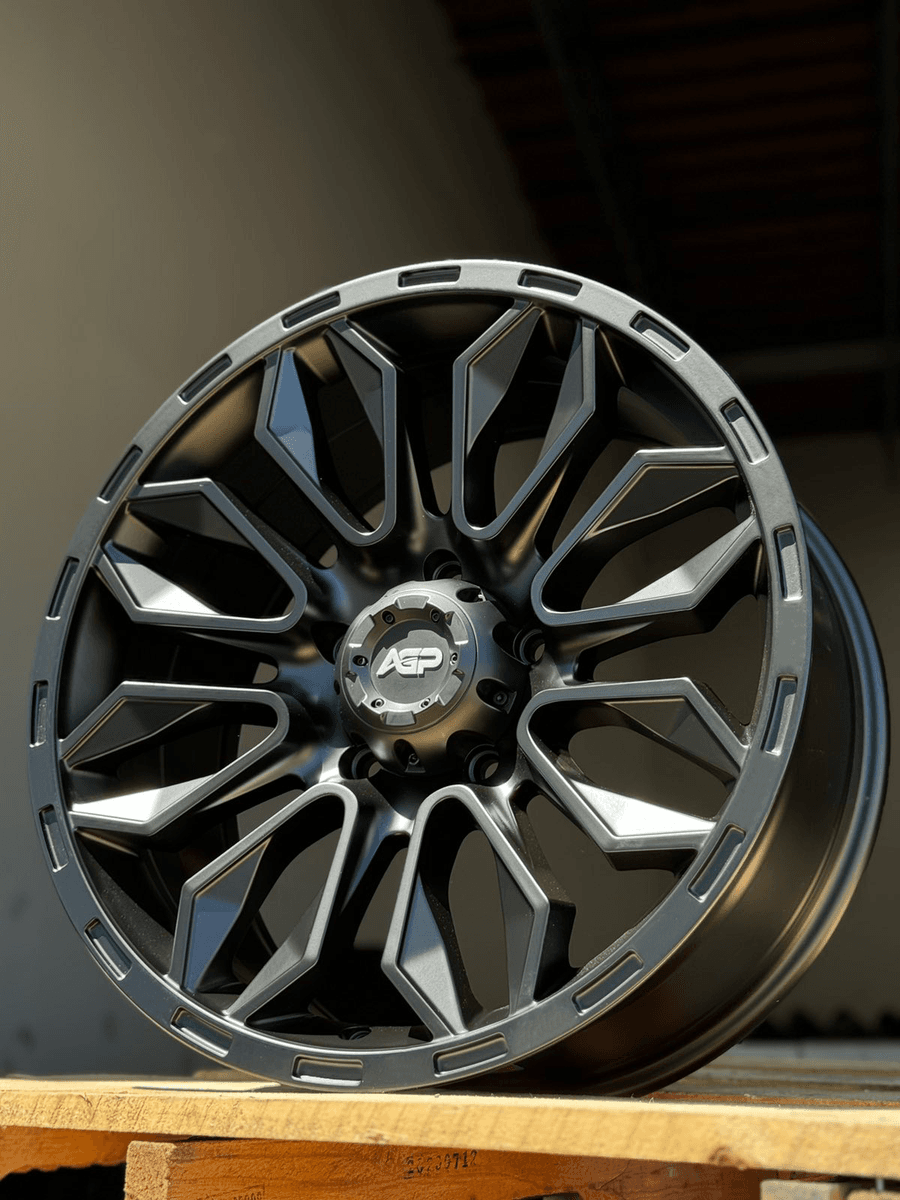 AGP 20x9 AGP HD 304 5x150 Matte Black (+20mm)