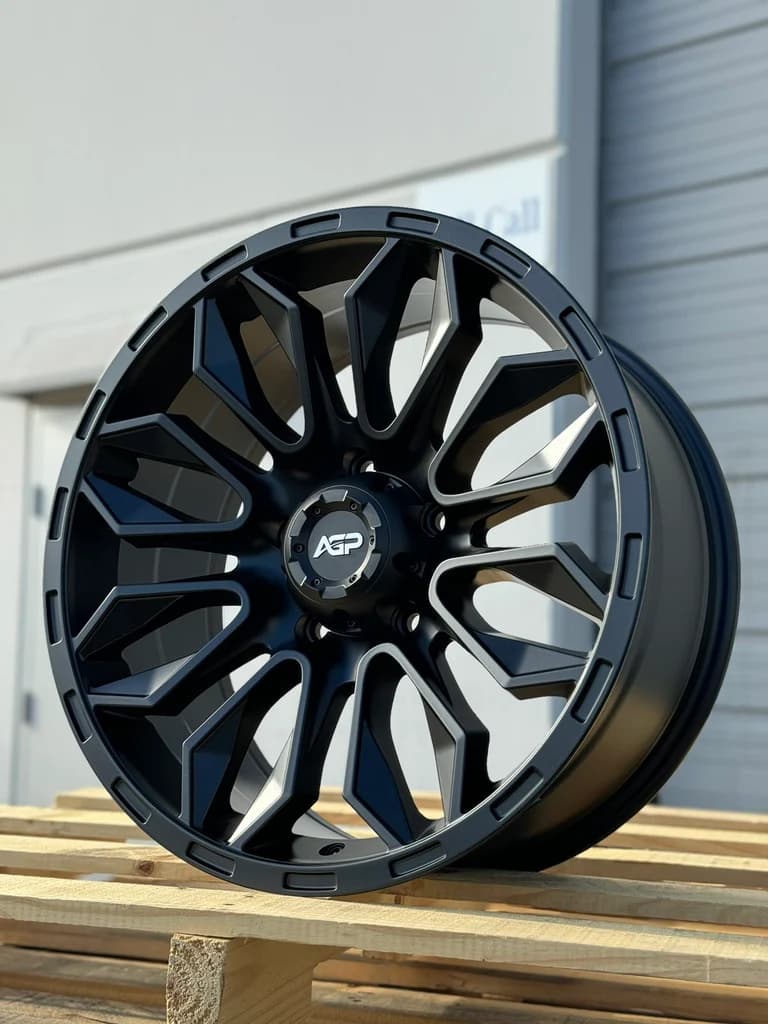AGP 20x9 AGP HD 304 5x150 Matte Black (+20mm) — image 2