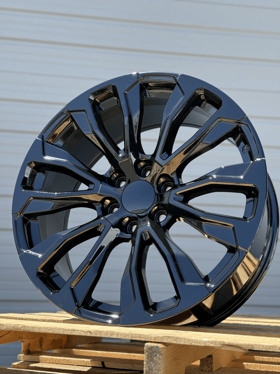 AGP 22x9 Style "107" 6x139.7 6x5.5 Gloss Black (+28mm)