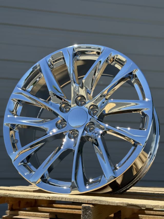 AGP 22x9 SSX Style 106 6x139.7 6x5.5 Chrome (+28mm) wheel