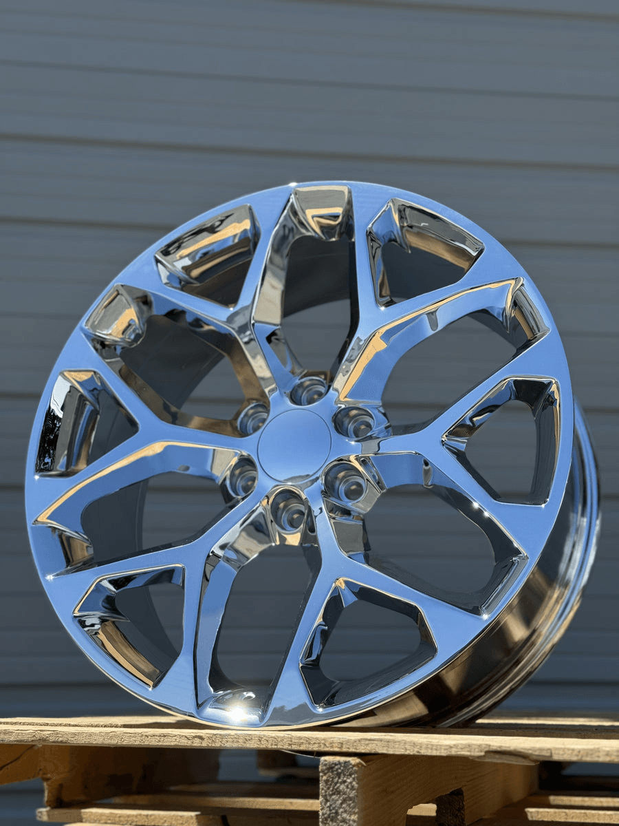 AGP 22x9 Style "101" 6x139.7 6x5.5 Chrome (+28mm)