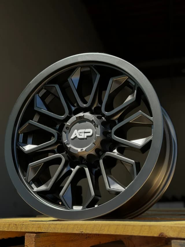 AGP 18×9 AGP HD 304 8×170 Matte Black (+12mm) wheel
