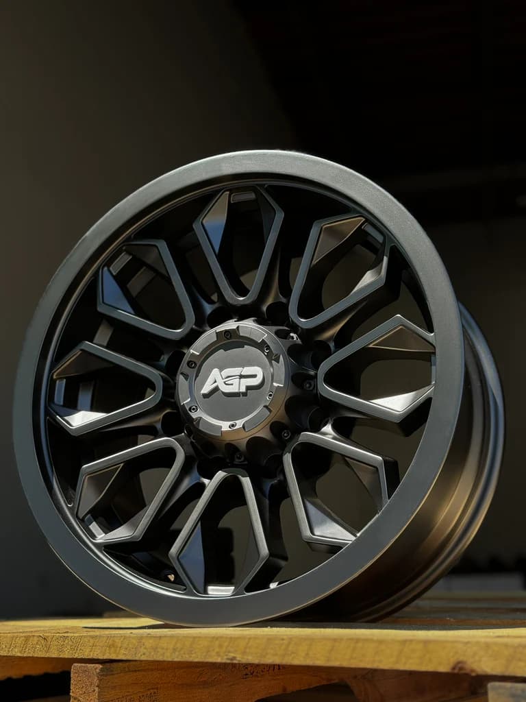AGP 18×9 AGP HD 304 8×170 Matte Black (-18mm)