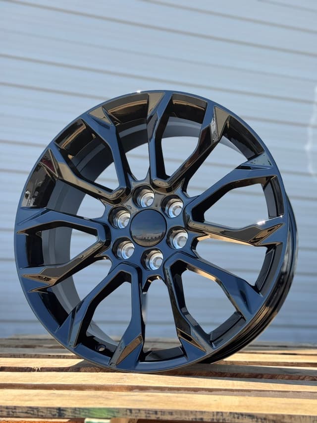 AGP 22x9 Style "142" 6x139.7 6×5.5 Gloss Black (+28mm) wheel