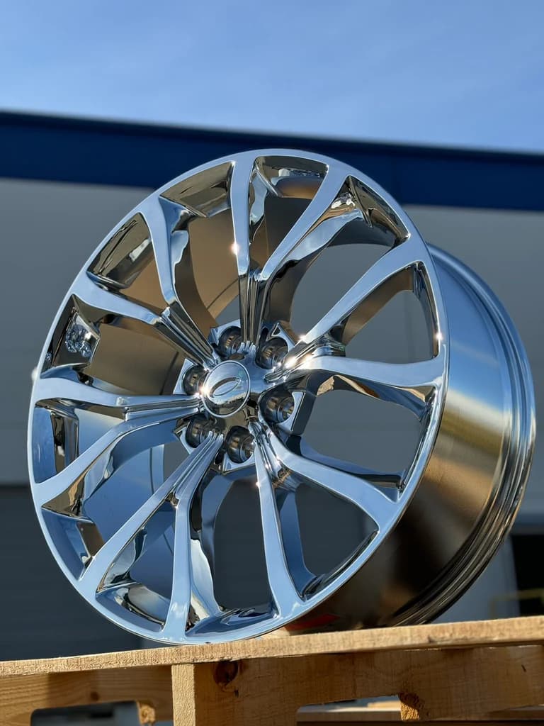 AGP 22x9.5 Style "125" 6x135 Chrome (+40mm) — image 3
