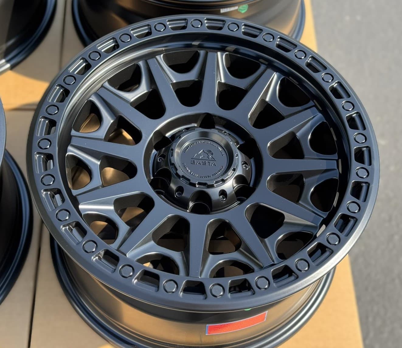 BASTA 17x8.5 Basta RF2 6x139.7 Flat Black (+0mm)