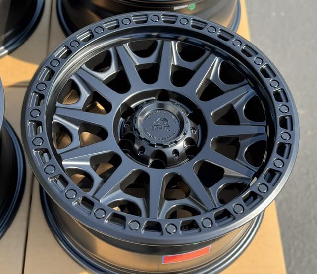 BASTA 17x8.5 Basta RF2 6x139.7 Flat Black (+0mm) wheel